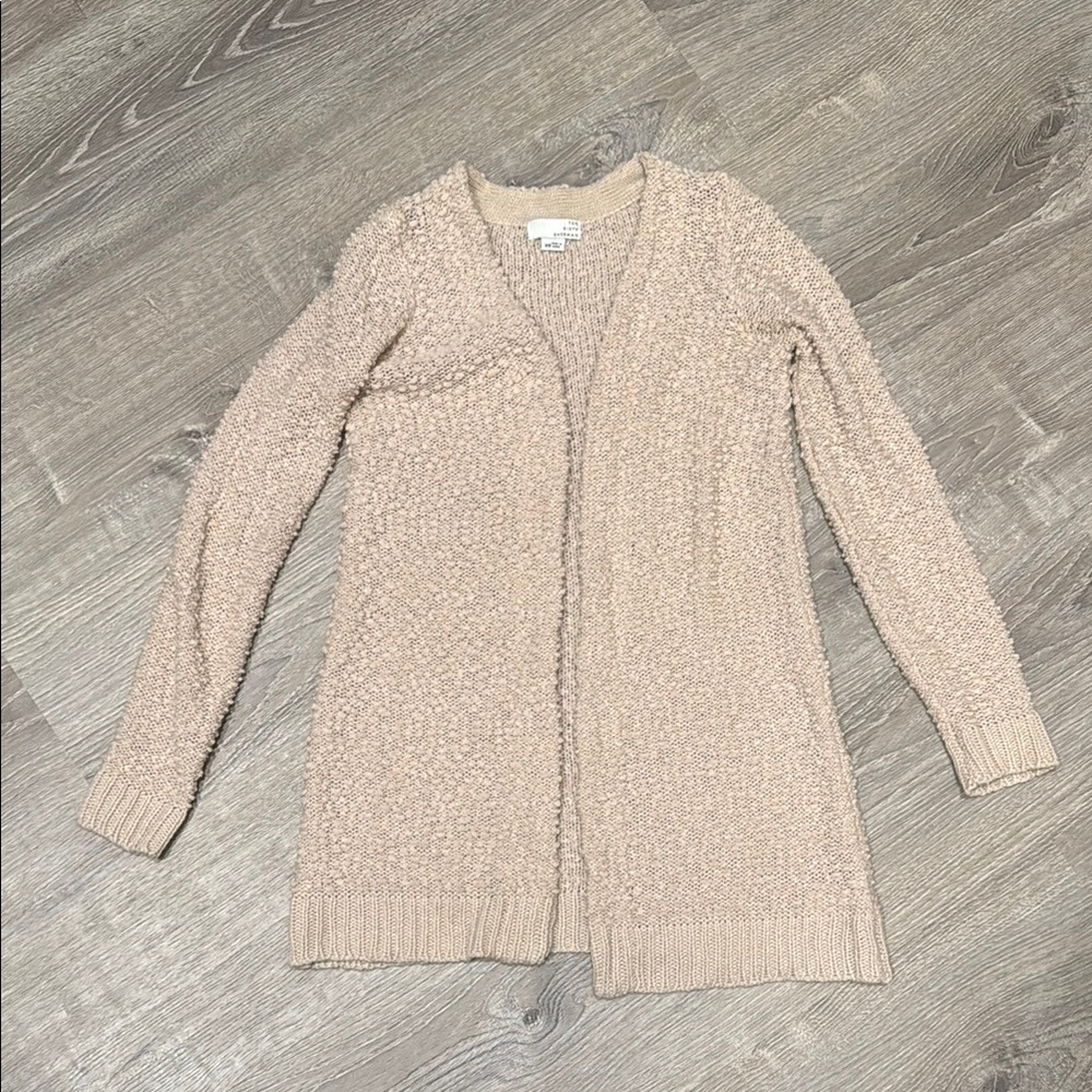 Women's Cream Sweater Cardigan